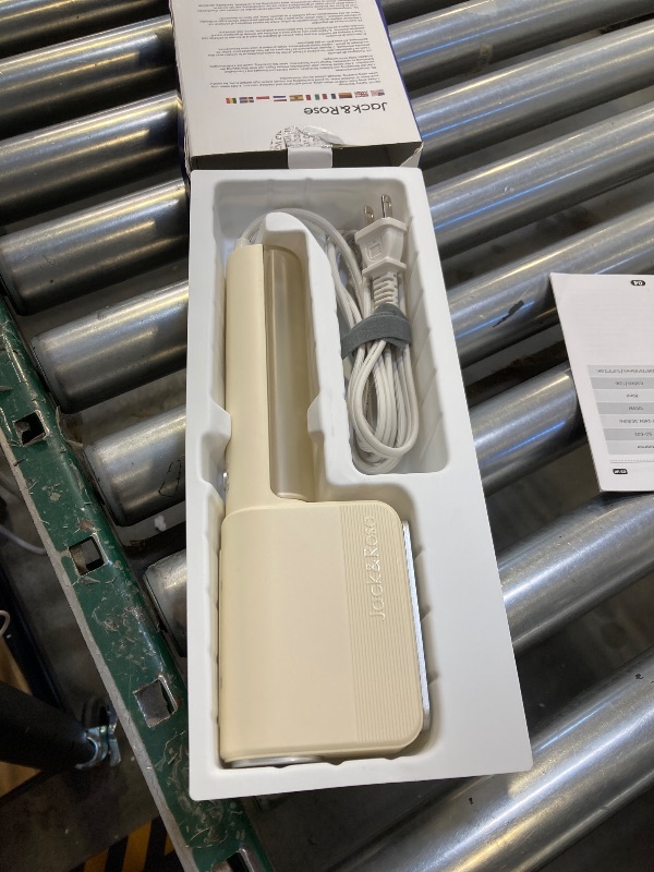 Photo 1 of Jack ? Rose Travel Steamer For Clothes,110-230V,0.9Ib Light,9 * 2.6in Small Mini Travel Size,Steamer Iron 2 in 1,15s Heat-Up,Ceramic Heat Panel,For Global ? Europe Traveling