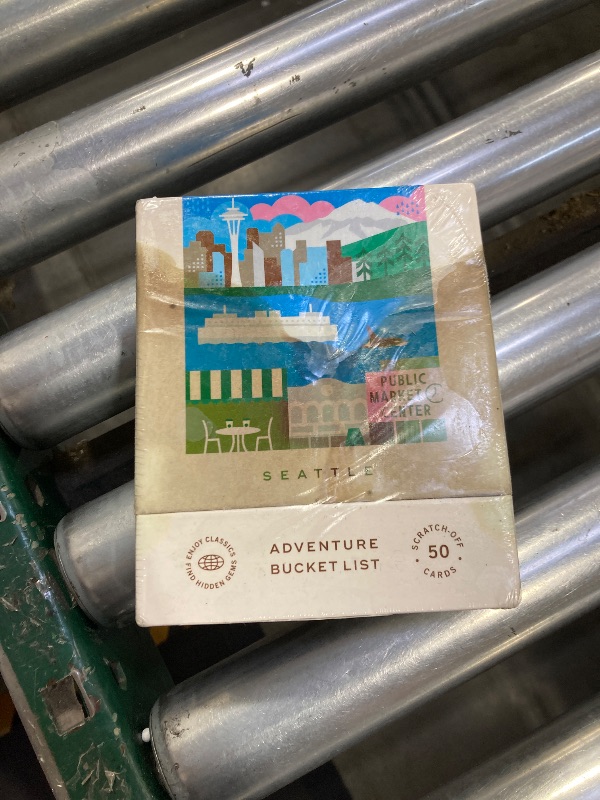 Photo 1 of Reach International Outfitters Seattle Adventure Bucket List: 50 Scratch-Off Cards for Outdoor Activities, Tourist Attractions, and Road Trips - Perfect Travel Gift and Guide for Exploring Seattle