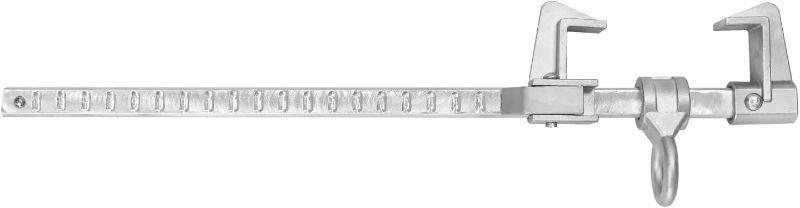 Photo 1 of Thickened Aluminum Sliding Beam Anchor, Adjustable Protection Steel Beam Walker, Fall Protection for 2 3/4" - 18 7/8", Fits I Or H Top Beam
