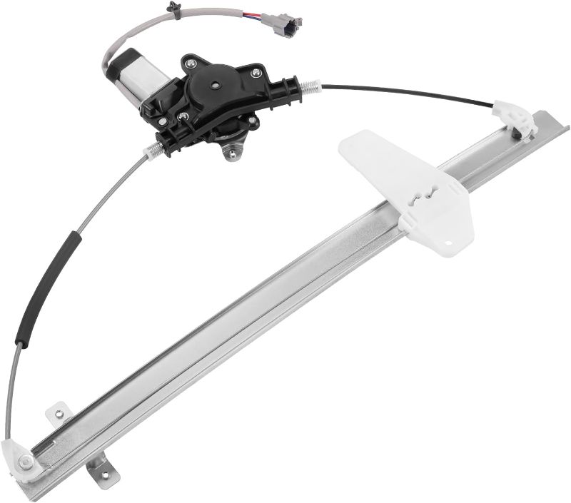 Photo 1 of 748-981 Rear Right Passenger Side Power Window Motor and Regulator Assembly Compatible with Nissan Armada 2005-2015/ Nissan Titan 2004-2015/ Nissan Pathfinder Armada 2004, Replace OE 827207S000
