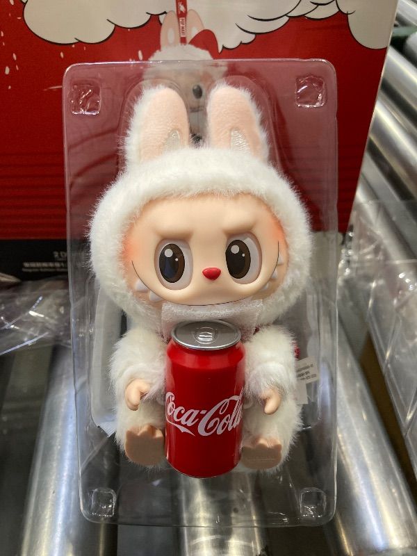 Photo 1 of POP MART: the MONSTERS Coca-Cola Vinyl Face (AUTHENTICITY NOT VERIFIED)
