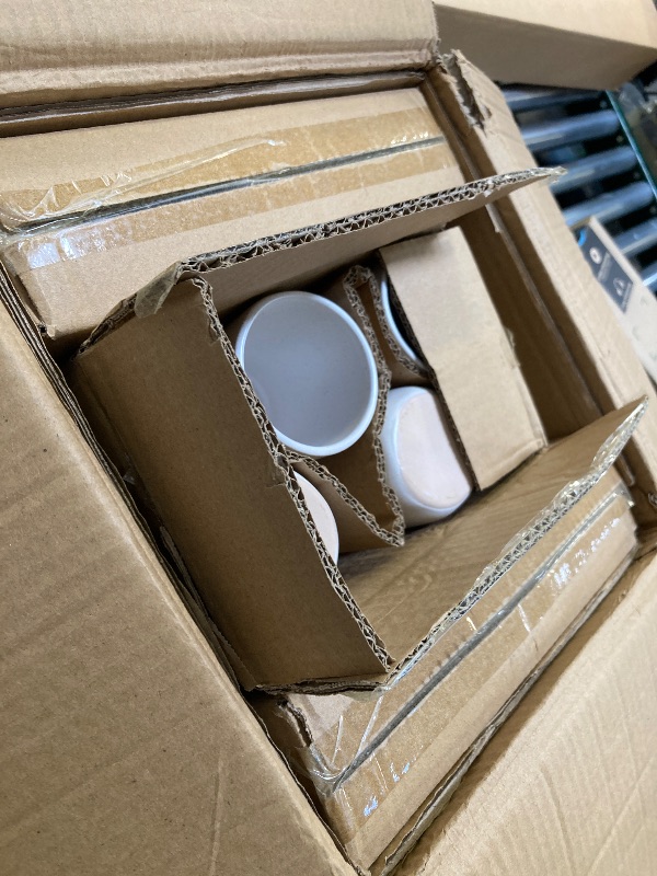 Photo 1 of Cabtnca Modern Ceramic Dinnerware Sets for 4, 16 Pieces Stoneware Plates and Bowls Sets, Highly Chip Scratch Resistant, Microwave & Dishwasher Safe Dish Set for Home Kitchen, Speckled White