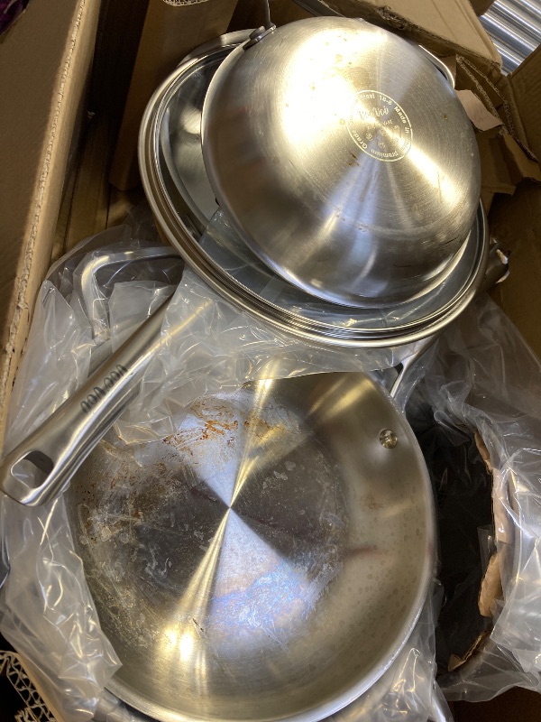 Photo 1 of   Tri-Ply Stainless Steel Cookware Set
