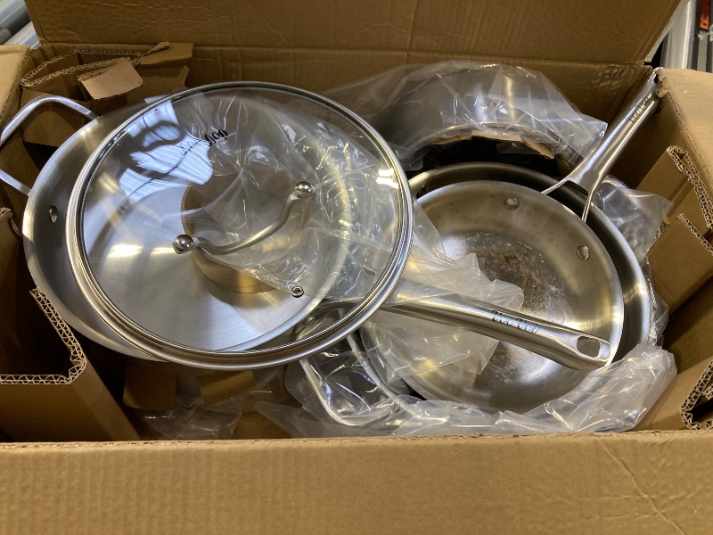 Photo 1 of   Tri-Ply Stainless Steel Cookware Set
