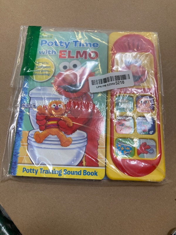 Photo 1 of Sesame Street - Potty Time with Elmo - Potty Training Sound Book - PI Kids