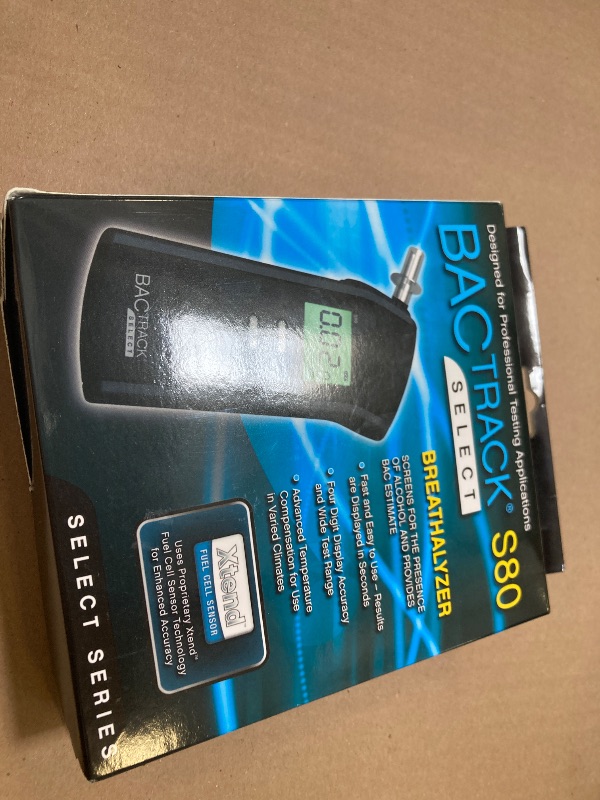 Photo 1 of BACtrack S80 Breathalyzer | Professional-Grade Accuracy | DOT & NHTSA Approved | FDA 510(k) Cleared | Portable Breath Alcohol Tester for Personal & Professional Use