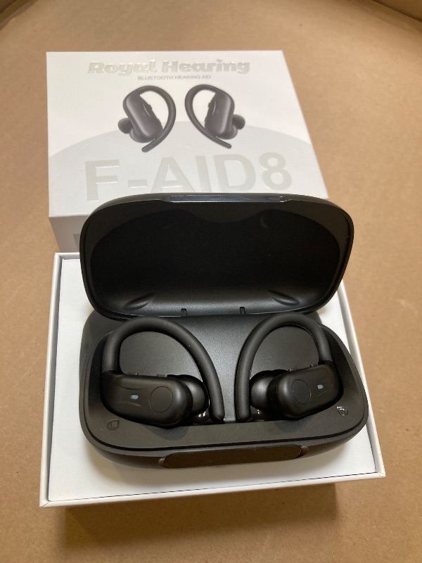 Photo 1 of Bluetooth Hearing Aids for Seniors, Rechargeable Hearing Aid Earbuds for Hearing Loss People, Hearing Amplifiers for Seniors, 3 Noise Cancelling and 5 Volume, LED Power Display and Auto-On/Off