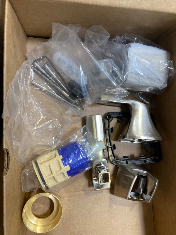 Photo 1 of Moen Voss Brushed Nickel M-CORE 3-Series 2-Handle Shower Trim with Integrated Transfer Valve, Valve Required, UT3611BN