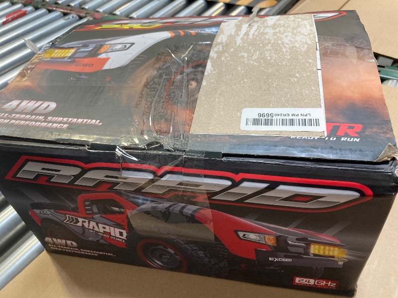Photo 1 of Yidedraw RC Cars 1:14 RC Truck 30 MPH 4WD Remote Control Car All Terrain Trophy Car for Adults Boys Toys Fast Red Off-Road RC Buggy Big Short Course Monster Truck with 2 Batteries (RTR)