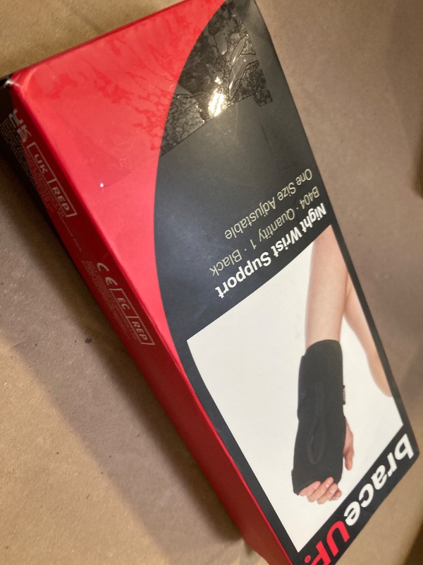 Photo 1 of BraceUP Carpal Tunnel Wrist Brace Night Support Lightweight Splint with Cushioned Pads, Night Sleep Wrist Support Brace for Pregnancy, Hand Support, and Tendonitis Arthritis Pain Relief