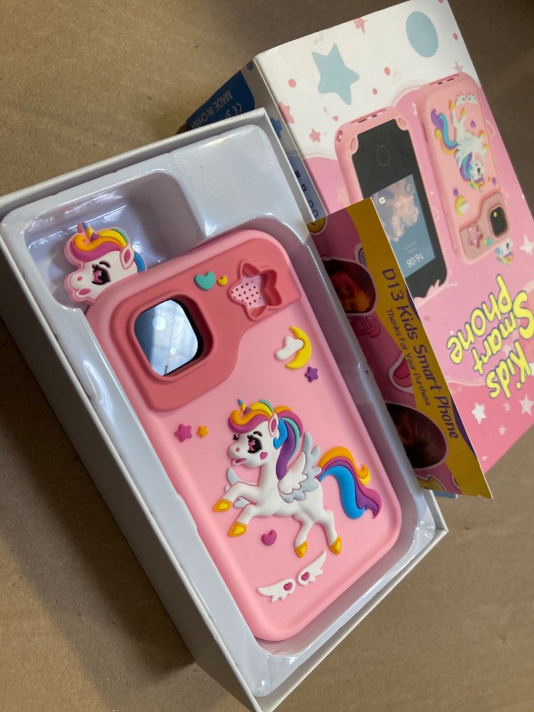 Photo 1 of Kids Phone for Girl Toys, Kids Camera Toy Smart Phone Birthday Gifts Toddler Ages 2, 3, 5, 7, 8, 10 Year Old, Educational Learning Toys with 2.8" Touchscreen, Music Player, Video Player, Game (Pink)