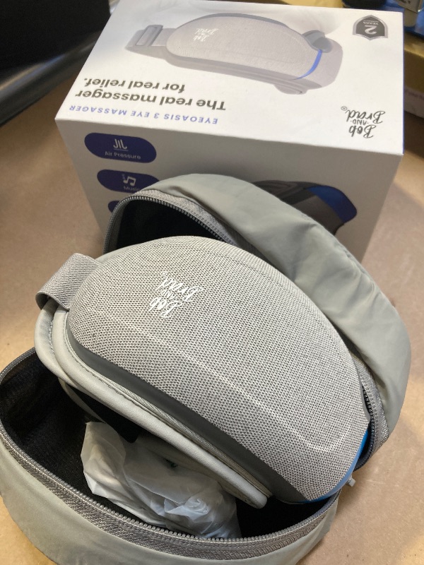 Photo 1 of BOB AND BRAD Eye Massager with Heat and Cooling, EyeOasis 3 Eye Mask for Migraines FSA Eligible/HSA Eligible, Heated Face Massager for Eyes Strain Relief Improve Sleep, Birthday Gifts for Women Men