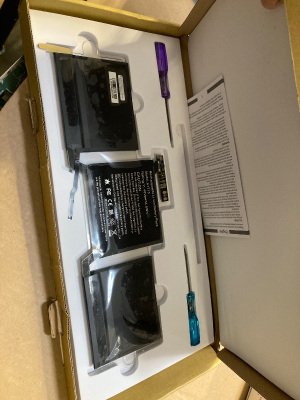 Photo 1 of A1708 A1713 Laptop Battery Replacement for MacBook Pro 13 Inch A1708 (Late 2016, Mid 2017, Mid 2019, 2020), EMC 2978 3164, A2171 Battery for MacBook Pro 13 Inch A2159 (2019) A2289 (2020) A2338 (2020)