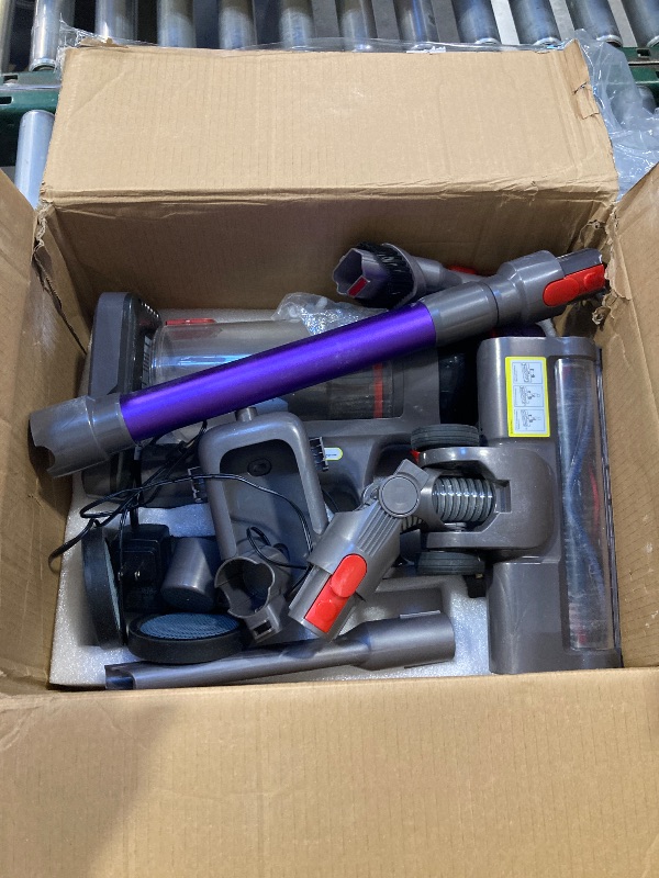 Photo 1 of Cordless Vacuum Cleaner, 600W 50KPA 65 Mins Runtime Vacuum Cleaners for Home, Stick Vacuum with Self-Standing, Wall Mount Charging and Intelligent Auto Mode, Handheld Vacuum for Pet Hair/Carpet/Floor