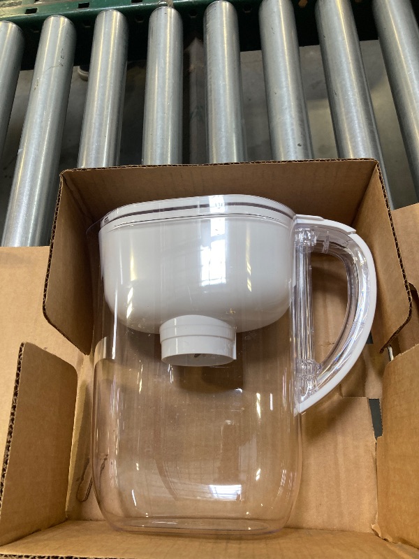 Photo 1 of Brita Water Filter Pitcher for Tap and Drinking Water with 1 Standard Filter, Lasts 2 Months, 6-Cup Capacity, BPA Free, White