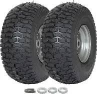 Photo 1 of Lawn Mower Tires, Riding Lawn Mower and Tractor Front Tires 15x6