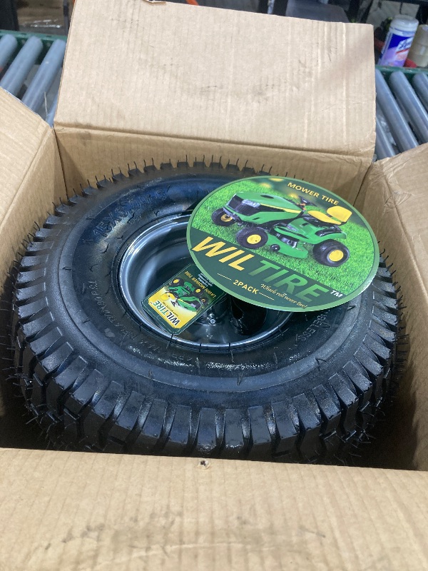 Photo 1 of Lawn Mower Tires, Riding Lawn Mower and Tractor Front Tires 15x6