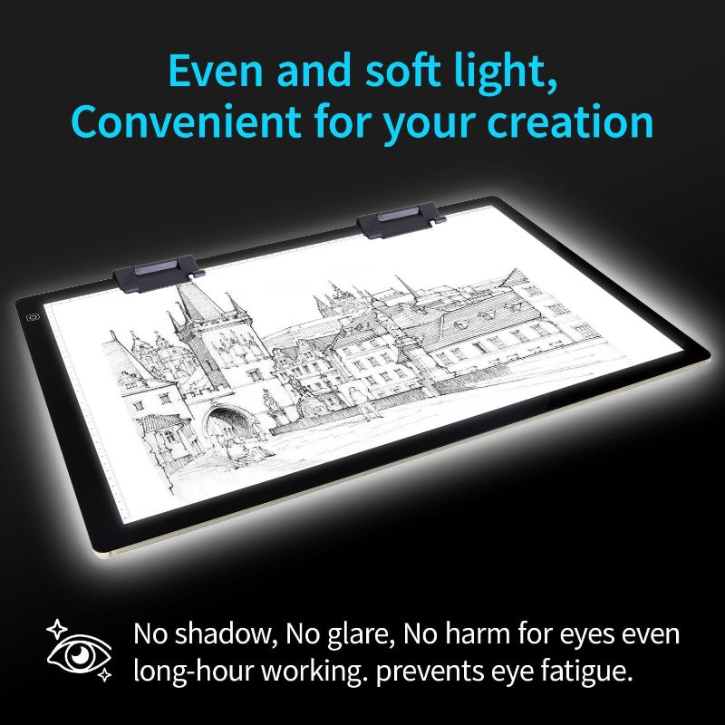 Photo 1 of Zocelight A2 Light pad,7mm Ultra-Thin led Light Box