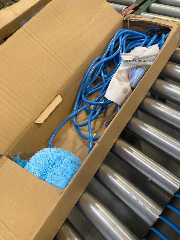 Photo 1 of IGADPole 24ft Washing Kit: Water-fed Brush, Soap Dispenser and Hose tap