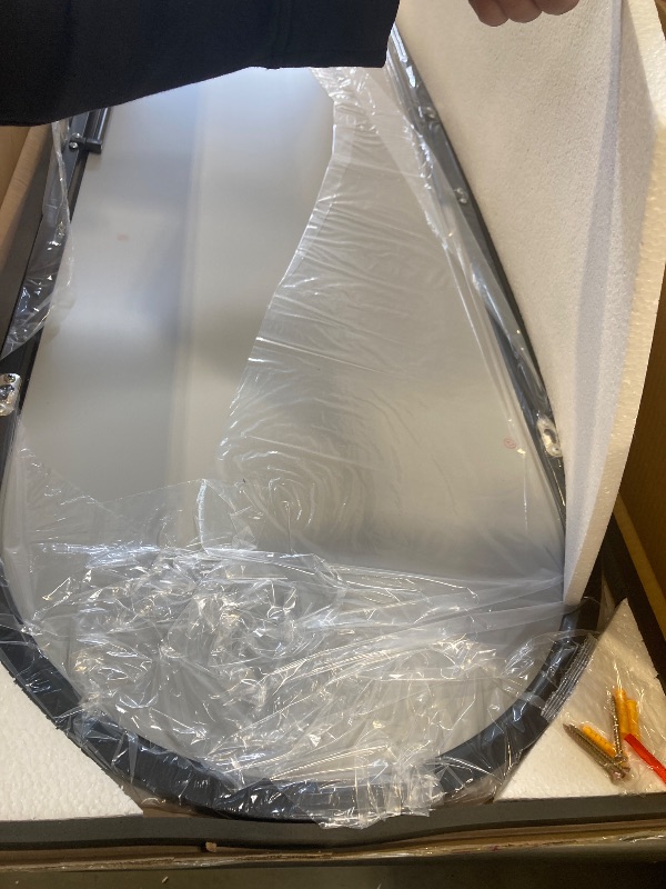 Photo 1 of 58"x18" Full length black mirror 