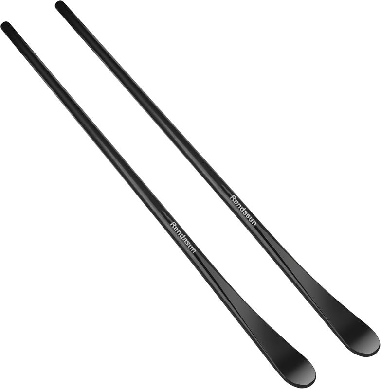 Photo 1 of 2 PCS Tire Bar, Tire Spoon, 33220 Mt and Demount Spoon, Tire Iron for Fast and Efficient Tire Removal and Installation, 30 in, 11/16 in