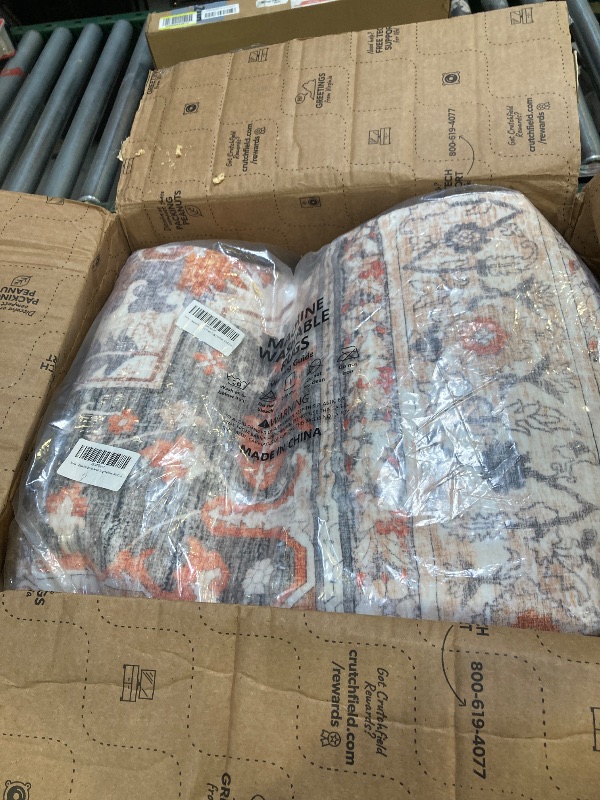 Photo 1 of ALWAFO BOHO RUG SIZE 6'X9', YELLOW