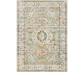 Photo 1 of ALWAFO BOHO RUG SIZE 6'X9', YELLOW