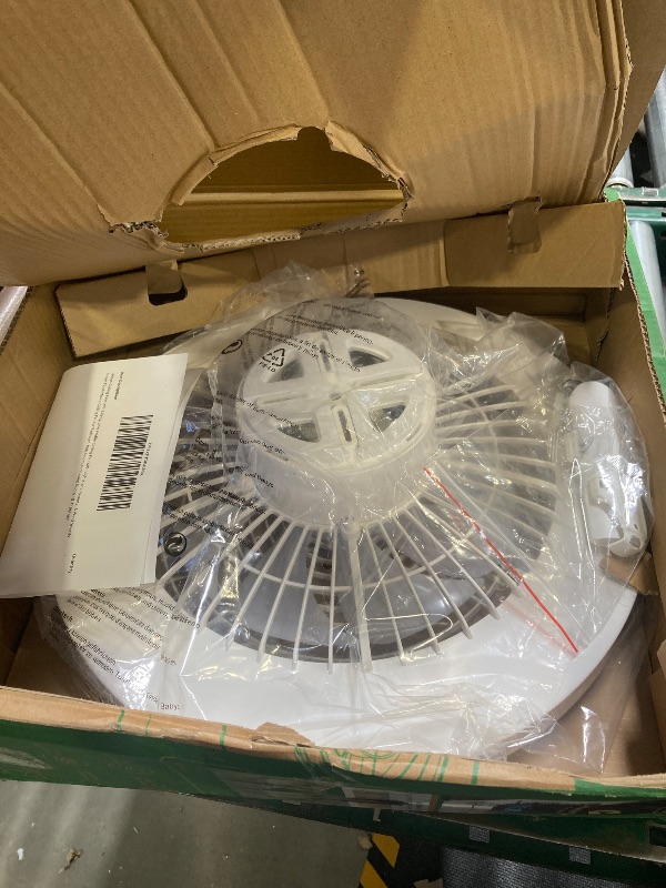 Photo 1 of 20" White ceiling fan light