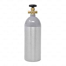 Photo 1 of 5lb Aluminum CO2 Tank Cylinder for Beer Kegerator or Brewing DOT CGA320 Valve
