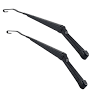 Photo 1 of W0182-V316273 Front Windshield Wiper Arm Kit Compatible with 1994-2004 Chevrolet S10 Pickup Driver and Passenger Side Replacement Kit