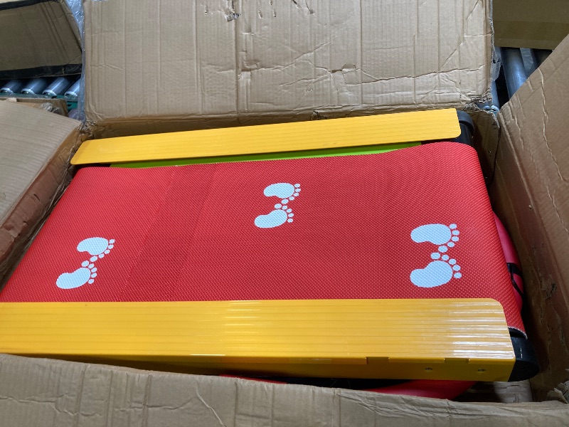 Photo 1 of Children's Treadmill, Fitness Equipment Children, with LED Display Children's Home Non-Motorized Treadmill Fitness Equipment for Children to Exercise at Home