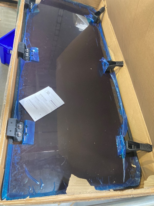 Photo 1 of KEMIMOTO UTV Tinted Rear Window Compatible with Polaris Ranger Midsize 570 500 SP / Crew 2015-2023 Anti UV Scratch Resistant PC ETX EV, Back Windshield Fit Roof (Not Fit Fullsize) Accessories Parts
