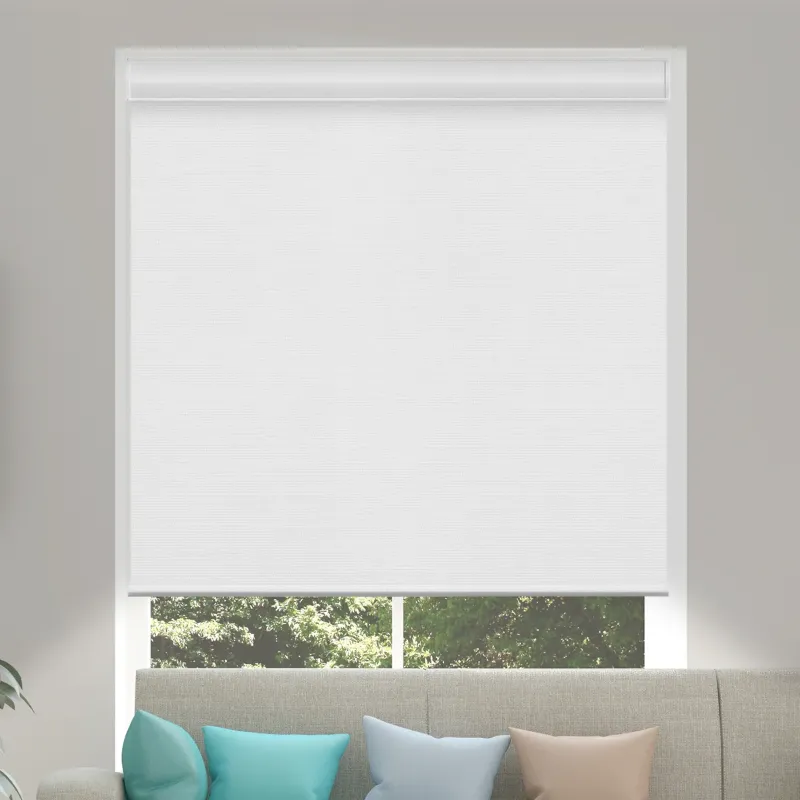 Photo 1 of 28" Pull Down Curtain white 