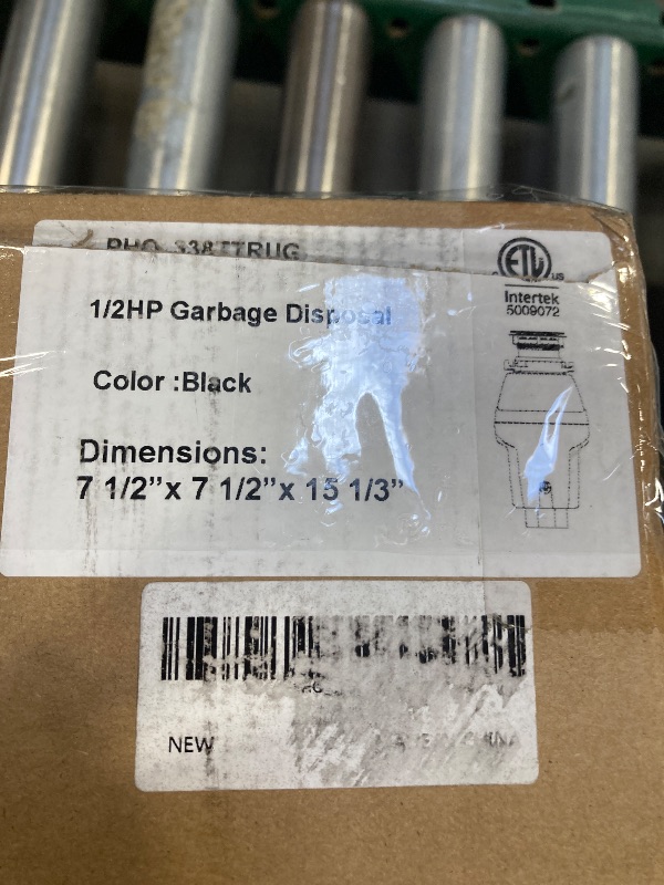 Photo 1 of  1/2 HP Garbage Disposal