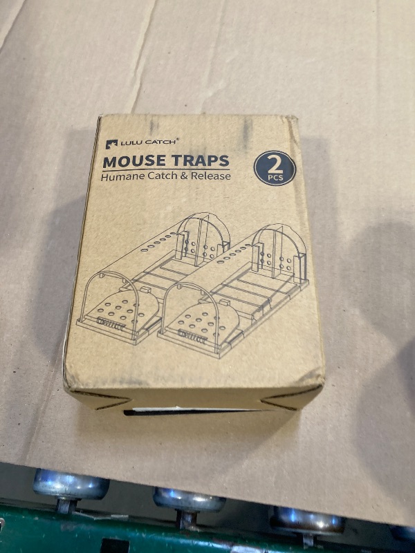 Photo 1 of LULUCATCH Humane Mouse Traps 2 Pack, Live Mouse Traps, Reusable with Cleaning Brush, No Kill Catch and Release Indoor Outdoor Rat Cage, Pet Safe Pest Control for Mole, Chipmunk & Squirrel