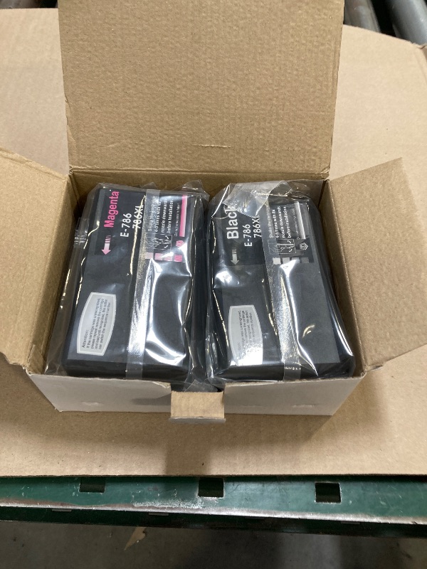 Photo 1 of T786 T786XL Remanufactured Ink Cartridges (4-Pack) - SFL Compatible Replacement for T786 T786XL Ink Cartridge with Workforce Pro WF-4630 WF-5690 WF-5190 WF-5620 WF-5110 Printer