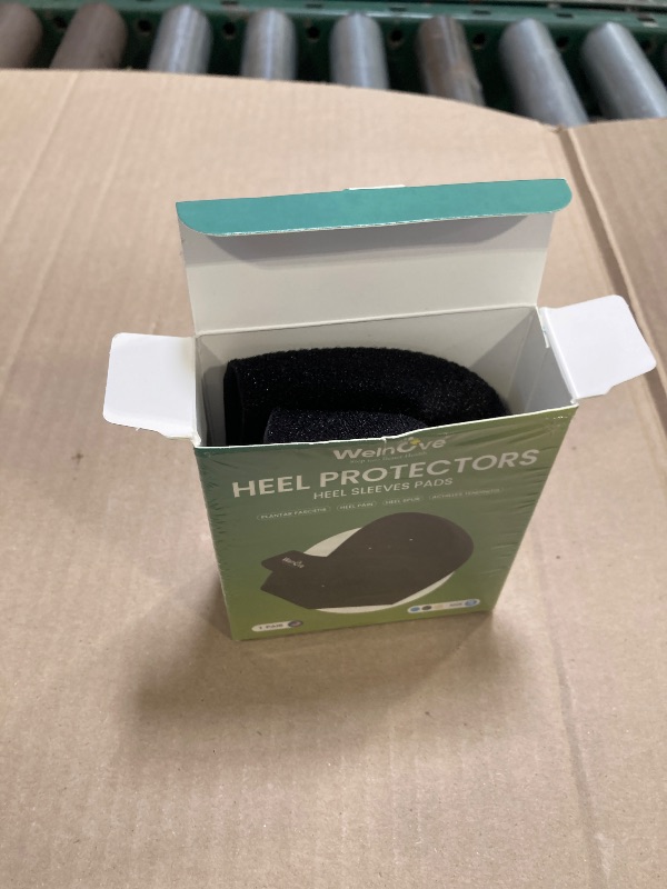 Photo 1 of Plantar Fasciitis Gel Heel Protectors - Welnove Heel Cups for Women Men Heels Spur Pain Relief - Heel Inserts Pads for Achilles Tendonitis Dry Cracked Heel Support Cushion (W 4.5-9 / M 5-8)