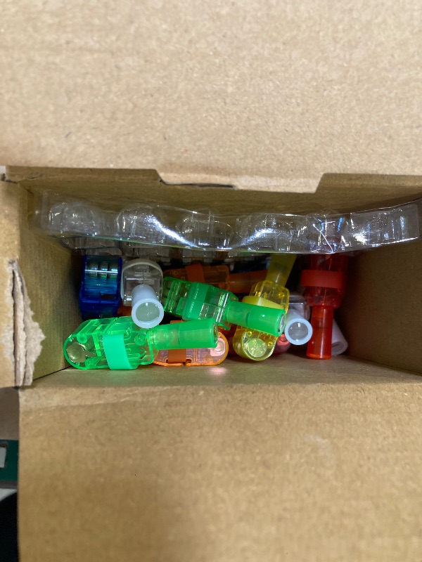 Photo 1 of 36 PCS Dinosaur Party Favors Dino LED Light Up Finger Lights, Glow in the Dark Jungle World Park Party Finger Flashlight Bulk Animal Theme Toy Goodie Treat Bags Stuffers Forest Birthday Party Supplies