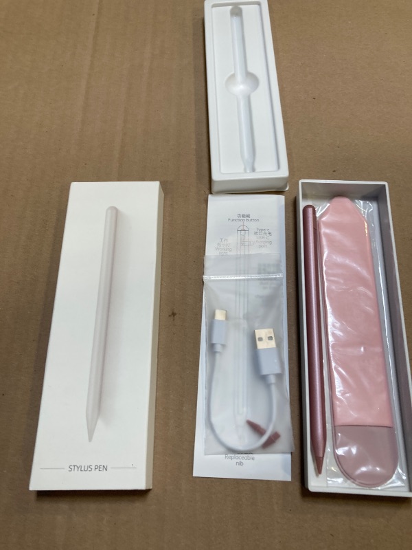 Photo 1 of Stylus Pen for iPad 2018-2025 with Palm Rejection, Apple Pencil for Pad11th/10th/9th/8th/7th/6th Gen, iPad Pro 11/12.9 inch, New iPad Air 2025 11&13-inch(M3/2) /5th/4th/3th Gen, iPad mini 6th/5th