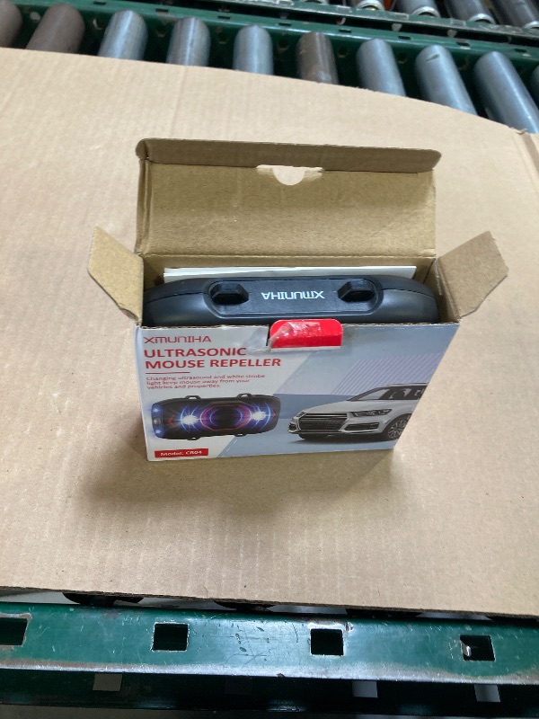 Photo 1 of Ultrasonic Rodent Repellent for Car Engines - Under Hood Mouse Repellent with Upgraded 4 LED Strobe Lights, Plug-in & Battery Powered, Keep Rodents Out of Cars, RVs, Trucks, Garage, Indoor, Outdoor