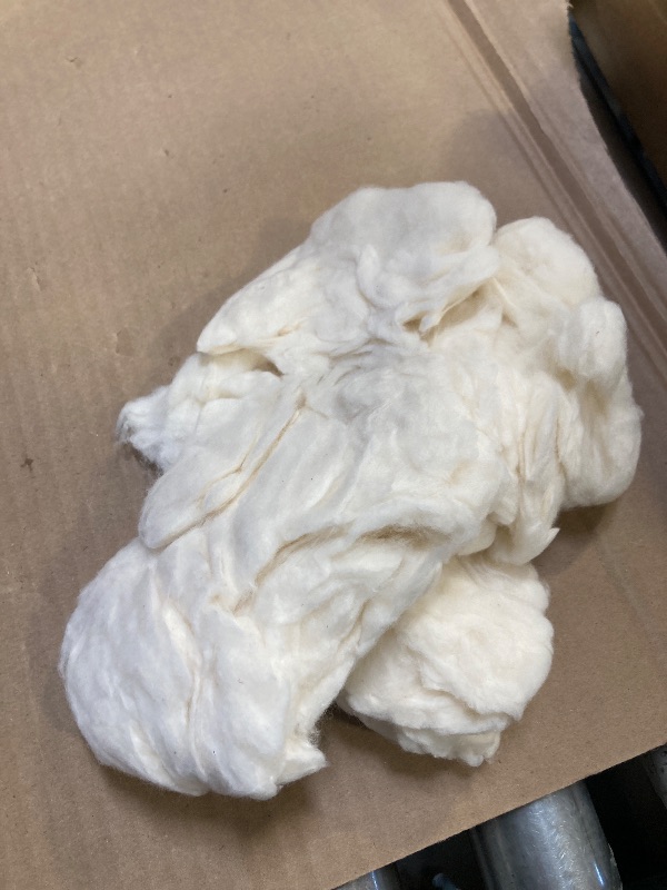 Photo 1 of Wesnoy 50g/0.11lb Cotton Stuffing for Stuffed Animals Soft Pillow, Natural Cotton Fiber Filling Batting, for Toys, Cloud Decorations, and More