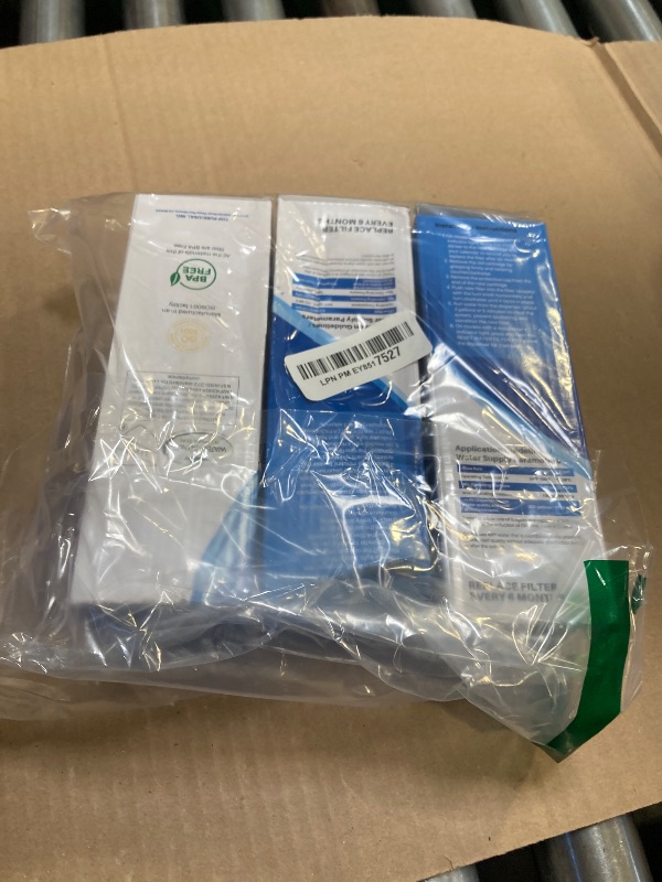 Photo 1 of ICEPURE DA97-17376B Replacement for Samsung HAF-QIN/EXP, HAF-QIN, DA97-08006C, RF28R7351SG, RF23M8070SR, RF23M8070SG, RF23M8090SG, RF28R7201SR, RF23M8570SR, Refrigerator Water Filter (Pack of 3)
