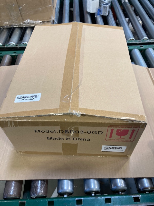 Photo 1 of 9MMML Modern Semi Flush Mount Ceiling Light, 46'' Gold Sputnik Chandelier with Glass Shade, 6-Light Close to Ceiling Light Fixture for Living Room, Dining Room, Bedroom, Kitchen Island, G9 Base, 24W