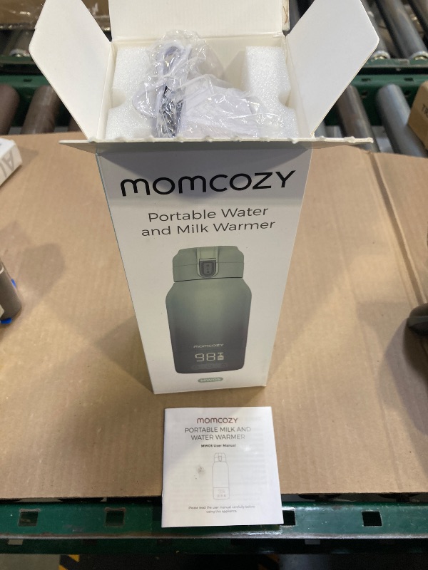 Photo 1 of Momcozy Portable Milk Warmer for Travel – Dual Heating Modes for Breast Milk & Water, Portable Bottle Warmer with Fast Heating & Long Battery Life, 17 Ounces Large Capacity to Meet Your All-Day Needs
