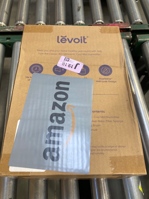 Photo 1 of LEVOIT Top Fill Humidifiers for Bedroom, 2.5L Tank for Large Room, Easy to Fill & Clean, 28dB Quiet Cool Mist Air Humidifier for Home Baby Nursery & Plants, Auto Shut-off and BPA-Free for Safety, 25H