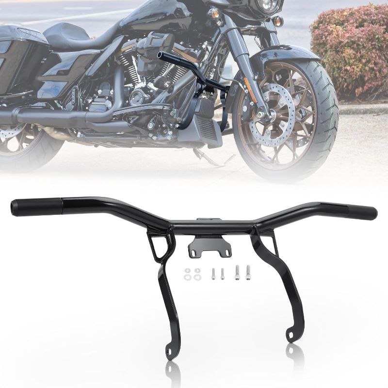 Photo 1 of Front Engine Guard Crash Bar for Harley Touring Street Glide Road Glide Electra Glide Ultra Limited 2014-2022 / Road King 2014-2024
