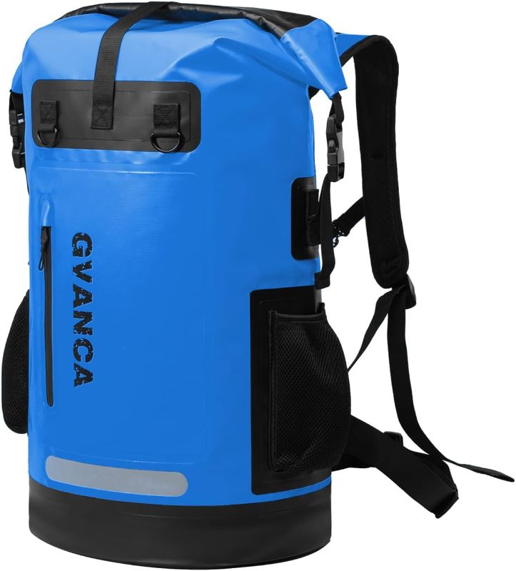 Photo 1 of Waterproof Roll Top Kayak Dry Backpack, Floating Outdoor Dry Sack Boating Sailing Canoeing Rafting Fishing Camping 