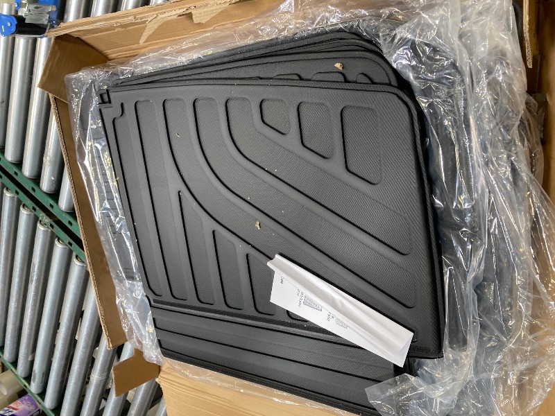 Photo 1 of Rongtaod Floor Mats Compatible with 2017-2023 GMC Acadia 6 Seater Cargo Mat Cargo Liner Trunk Liner Sub Trunk Mat Back Seat Cover Protector All Weather TPE Acadia Accessories (Set of 8)
