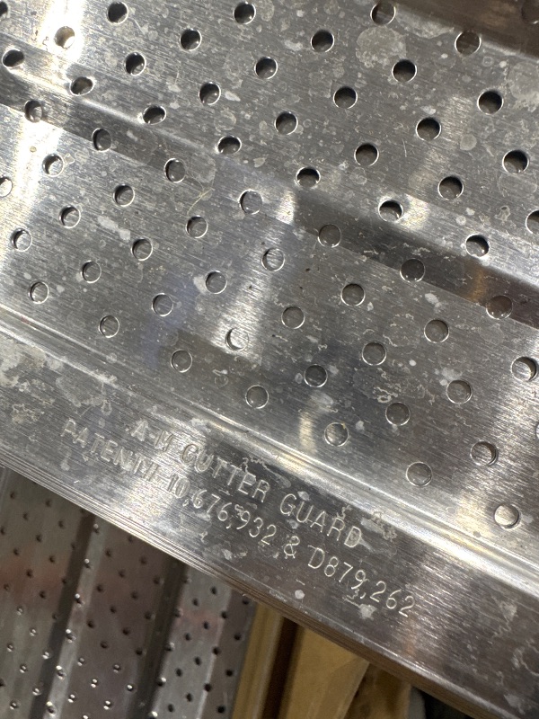 Photo 1 of A-M Gutter Guard - Heavy Duty  Aluminum Leaf & Debris Protection