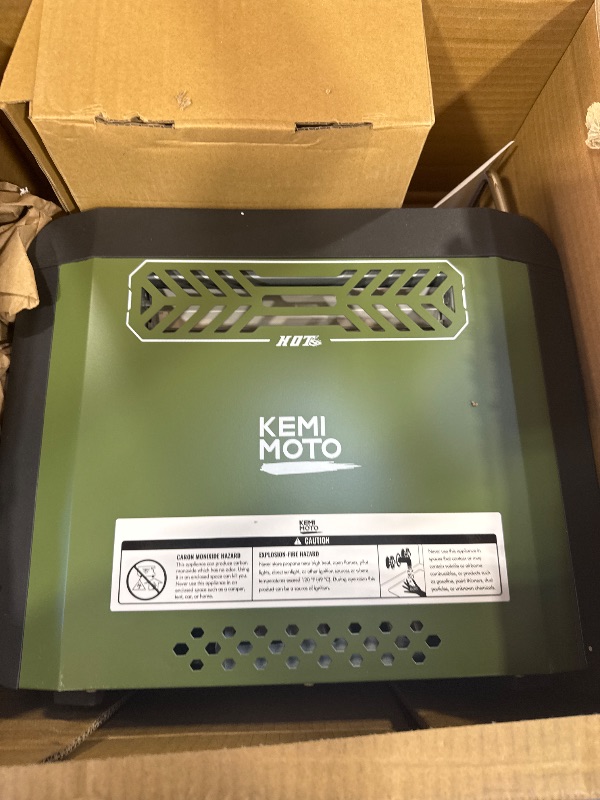 Photo 1 of KEMIMOTO Portable Water Heater Constant Temperature, Propane Water Heater with Pump, Max 100 Mins 3s Instant Hot 20,000 BTU, 4000mAh Rechargeable Battery, Suits for Outdoor Camping Hunting Cleaning
